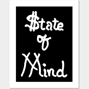 state of mind Posters and Art